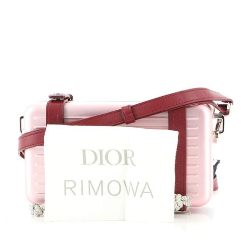 dior rimowa clutch inside|christian dior aluminum clutch.